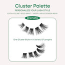 Kiss I-envy Cluster Palette Lash Refill-cpr18(dramatic 10-15mm