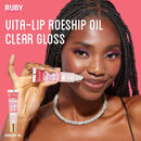 Kiss Ruby Kisses Broadway Vita-lip Clear Lip Gloss-bclg02d1(rosehip Oil,6pack)