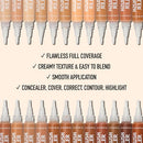 Ruby Kisses 4-in-1 Concealer-rkbc111(classic Tan)
