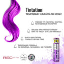 Red By Kiss Tintation Temporary Hair Color Spray-tcs43(jet Black, 11.5 Oz)