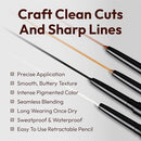 Red Pro Groomane Barber Line Up Pencil-gr44(light Brown)