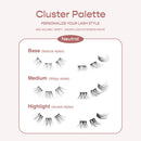 Kiss I-envy Cluster Palette Kit, Diy Lash Makeup-cck02(neutral)