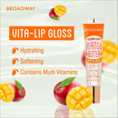 Ruby Kisses Broadway Vita-lip Clear Lip Gloss-bclg04d1(mango Butter, 6pack)