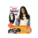 Sensationnel Curls Kinks&co Textured Lace Wig - Y-part Kinky Blow Out 20