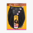 Sensationnel Curls Kinks & Co Textured Clip In Human Hair Blend Hair Extension 9pcs - Crusher 10inch