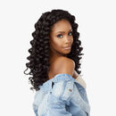 Sensationnel Curls Kinks & Co Textured Clip In Human Hair Blend Hair Extension 9pcs - Wild One 14 Inch