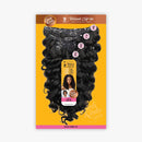 Sensationnel Curls Kinks & Co Textured Clip In Human Hair Blend Hair Extension 9pcs - Wild One 14 Inch