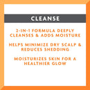 Cantu 2-in-1 Hair & Body Wash for Men, 13.5 fl oz