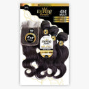 Sensationnel Empire Bundles Human Hair 4x4 Multi Pack - Body Wave 14, 16, 18