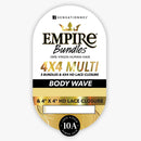 Sensationnel Empire Bundles 10a Human Hair 4x4 Multi Pack - Body Wave 22 24 26