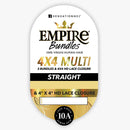Sensationnel Empire Bundles Human Hair 4x4 Multi Pack - Straight 18, 20, 22