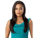 Outre Everroot 100% Unprocessed Human Hair Half Wig- Yaki Straight 22