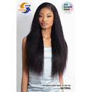Shake N Go Virgin Remy Hair Lace Closure Glossy 2x6 Wet & Wavy Deep Wave 12"