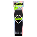 Shake N Go Virgin Remy Hair Lace Closure Glossy 4x4 Yaky Straight 10