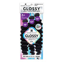 Shake N Go Virgin Remy Hair Weave Glossy 3 Bundles Deep Wave 12"14"16"