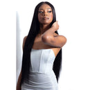 Shake N Go Virgin Remy Hair Weave Glossy Yaky Straight 18"
