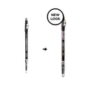 Kiss Go Brow Eyebrow Wooden Pencil Black Brown-rbwp01(6pack)