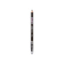 Kiss Go Brow Eyebrow Wooden Pencil Black Brown-rbwp01