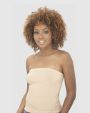 La Apple - Vanessa Synthetic Express Weave Half Wig Short Curly