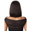 Outre Mytresses Black Lace Front Wig 13x4 - Human Hair - Virgin Straight Bob 12