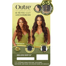 Outre 6x5 Pre-cut Lace Closure Wig - Human Hair Blend - Loose Body 26