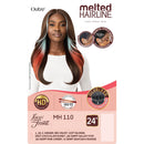 Outre Melted Hairline Synthetic Hd Lace Front Wig - Mh110