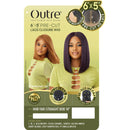 Outre 6x5 Pre-cut Lace Closure Wig - Human Hair Blend - Yaki Straight Bob 14