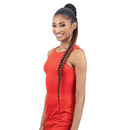 Freetress Equal Drawstring Ponytail - Pre-stretched Braided Ponytail 38