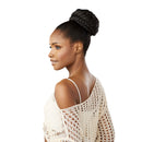 Sensationnel Hair Wig Piece Hd Lace Parting Lulu Bun - Braided Bun Unit 1