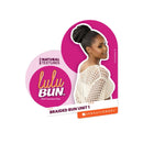 Sensationnel Hair Wig Piece Hd Lace Parting Lulu Bun - Braided Bun Unit 1