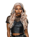 Sensationnel Synthetic Hair Hexdoll 13x4 Glueless Hd Lace Front Wig - Raven