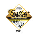 Zury Sis Hollywood Feather Crochet Braid Human Hair - Deep 18