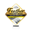 Zury Sis Hollywood Feather Crochet Braid Human Hair - Ocean 18