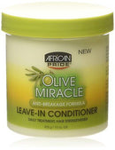 [African Pride] Olive Miracle Anti-Breakage Formula Leave-In Conditioner 15Oz