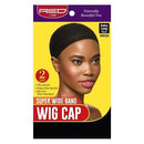 Red By Kiss Super Wide Band Wig Cap 2Pcs Black