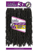 Sensationnel Lulutress Synthetic Crochet Braid - 3X Bomb Twist 12"