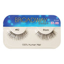 [Broadway Eyes] 100% Human Hair Lashes, BLA30-39