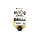 Sensationnel Human Hair Empire Bundle 4x4 Hd Lace Closure - Straight 14"