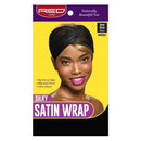 Red By Kiss Silky Satin Mesh Wrap One Size Black