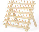 Donna Premium Birchwood Braiding Hair Organizer 60-Spool