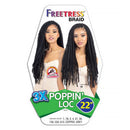 Shake N Go Freetress Synthetic Hair Crochet Braids - 3x Poppin' Loc 22"
