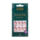 Kiss Voguish Fantasy Holiday Limited Edition 28 Nails Medium
