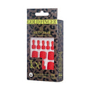 Gold Finger Solid Color Ready-to-wear 24 Toenails