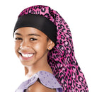 Red By Kiss Kids Satin Braid Bonnet