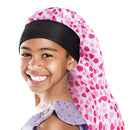 Red By Kiss Kids Satin Braid Bonnet