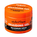 Red By Kiss Styler Fixer Braiding Gel 6oz