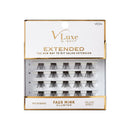 Kiss Vluxe Extended Core Luxe Faux Mink Lash Clusters-ve20
