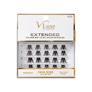 Kiss Vluxe Extended Core Luxe Faux Mink Lash Clusters-ve20