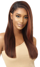 Outre 100% Human Hair Blend 13x6 Hand-tied 360 Lace Frontal Wig - Marisa