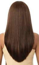 Outre 100% Human Hair Blend 13x6 Hand-tied 360 Lace Frontal Wig - Marisa